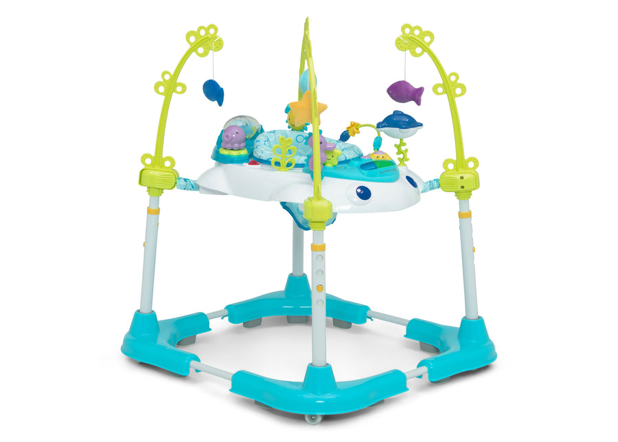 Blue Ocean Adventure (2360) 11-Deluxe Bounceroo Learn2Walk Balancer Baby Walker