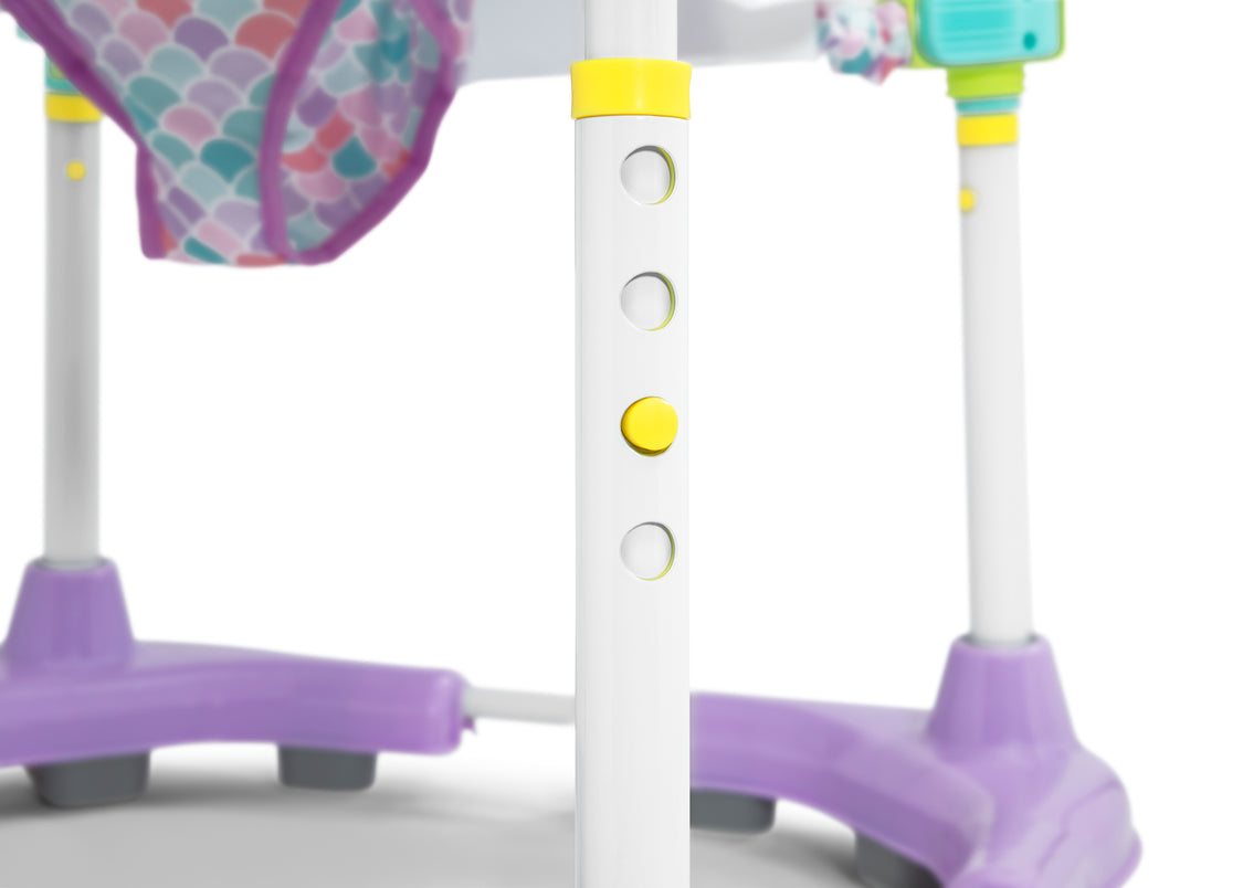 Children's walker with colorful design on a white background