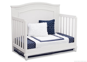 Bianca White (130) 11-Belmont 4-in-1 Convertible Crib