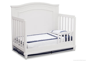 Bianca White (130) 10-Belmont 4-in-1 Convertible Crib