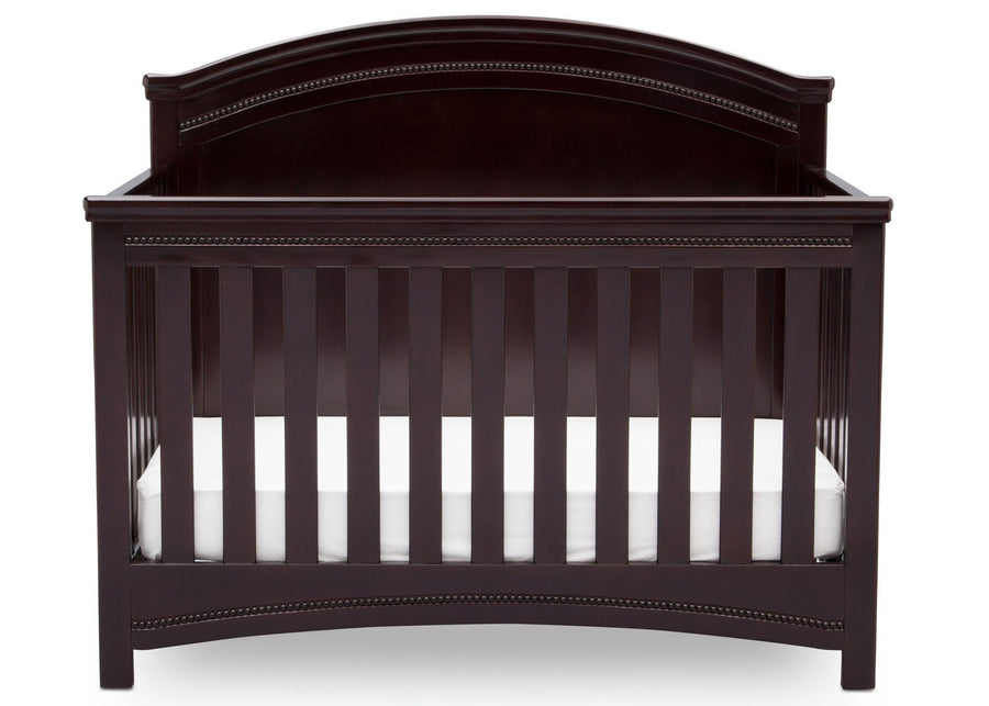 Simmons Kids Black Espresso (907) Emma Crib 'N' More Front Facing View b2b 23-Emma Crib 'N' More