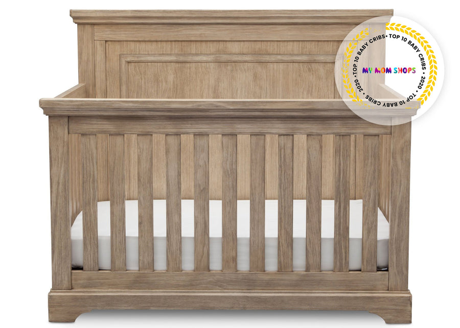 Rustic Driftwood (112) 12-Paloma 4-in-1 Convertible Crib