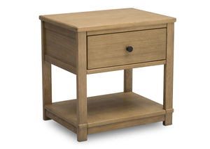 Simmons Kids Rustic Rye (754) Monterey Nightstand front view c2c 2-Monterey Nightstand