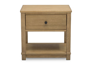 Simmons Kids Rustic Rye (754) Monterey Nightstand, Angle view, c3c 12-Monterey Nightstand