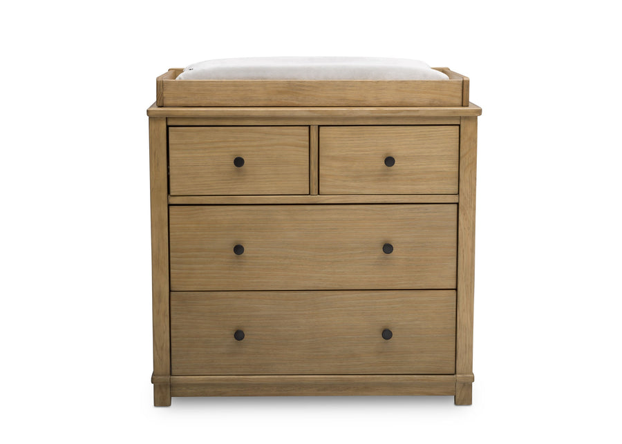 Rustic Rye (754) 20-Monterey 4 Drawer Dresser with Changing Top