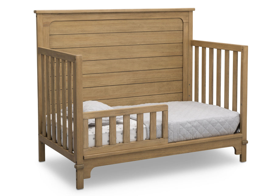 Simmons Kids Rustic Rye (754) Monterey Crib 'N' More Toddler Bed c4c 14-Monterey Crib 'N' More