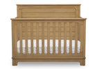 Simmons Kids Rustic Rye (754) Monterey Crib 'N' More Side View c2c 12-Monterey Crib 'N' More