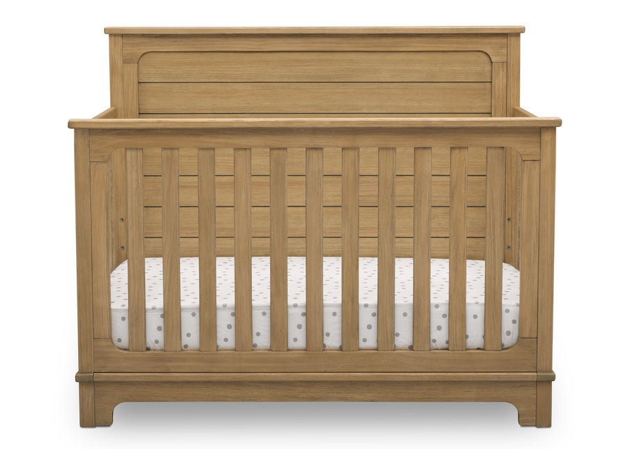 Simmons Kids Rustic Rye (754) Monterey Crib 'N' More Side View c2c 12-Monterey Crib 'N' More