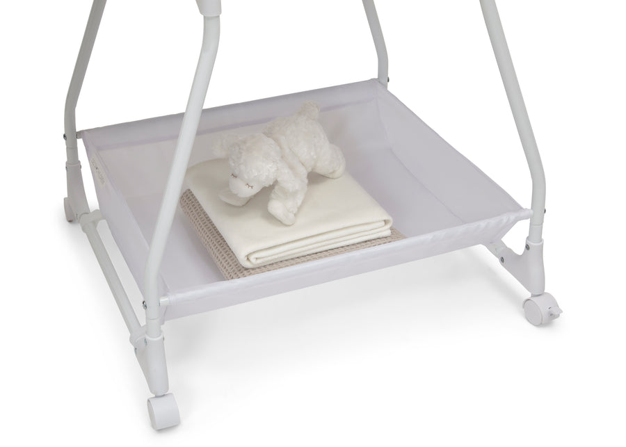 Grey Lattice (2390) 18-Deluxe Soothing Dreams Bassinet