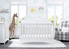 Bianca White (130) 1-Perry 6-in-1 Convertible Crib