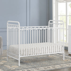Darcy 4-in-1 Convertible Metal Crib 58-Darcy 4-in-1 Convertible Metal Crib