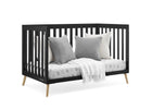 Ebony with Natural (1482) 62-Essex 4-in-1 Convertible Crib