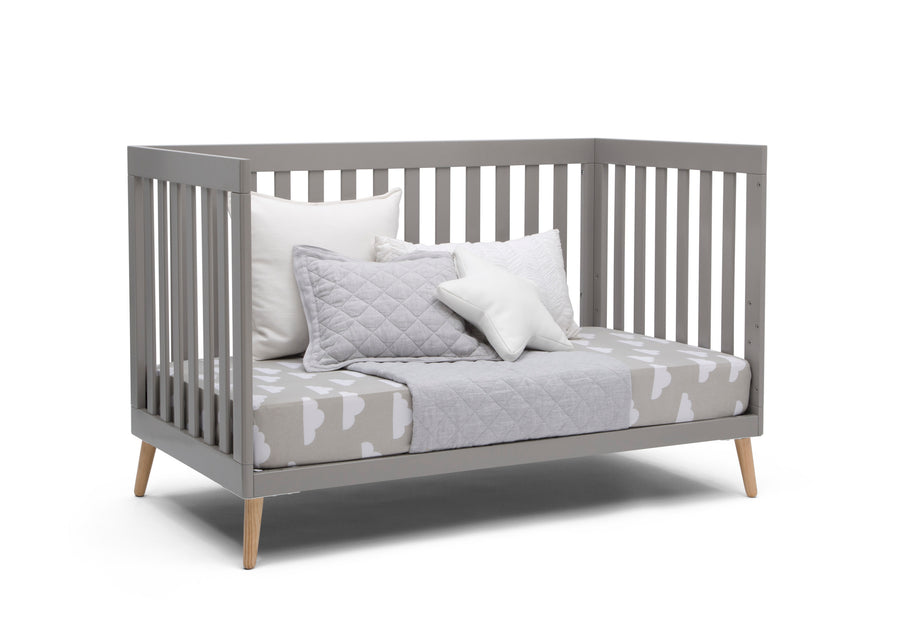 Grey with Natural (1359) 27-Essex 4-in-1 Convertible Crib