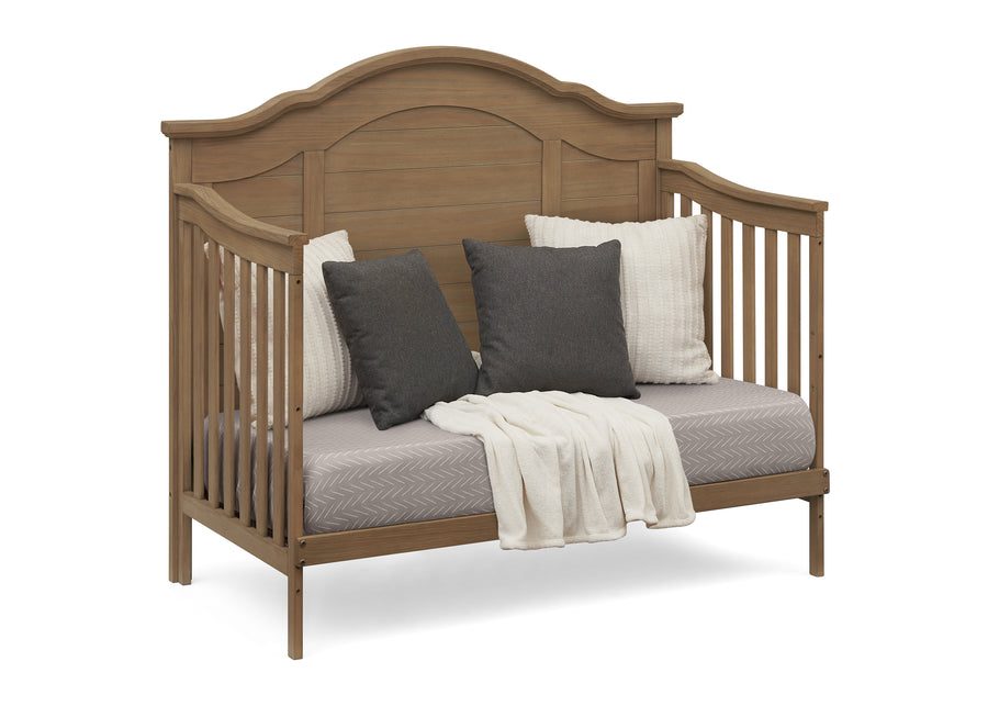Aged Oak (845) 43-Asher 6-in-1 Convertible Crib