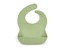 Light Green (2483) 13-100% Silicone 10-Piece Baby Feeding Set