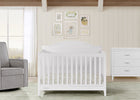 Bianca White (130) 18-Phoebe 6-in-1 Convertible Crib