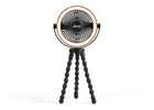 Black (001) 3-Portable LED Stroller Fan with Light & Flexible Legs