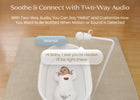 White (100) 5-Smart Sleep Baby Monitor with Floor Stand