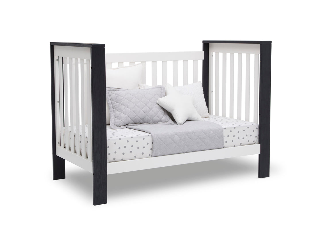 Bianca White with Textured Midnight Grey (181)