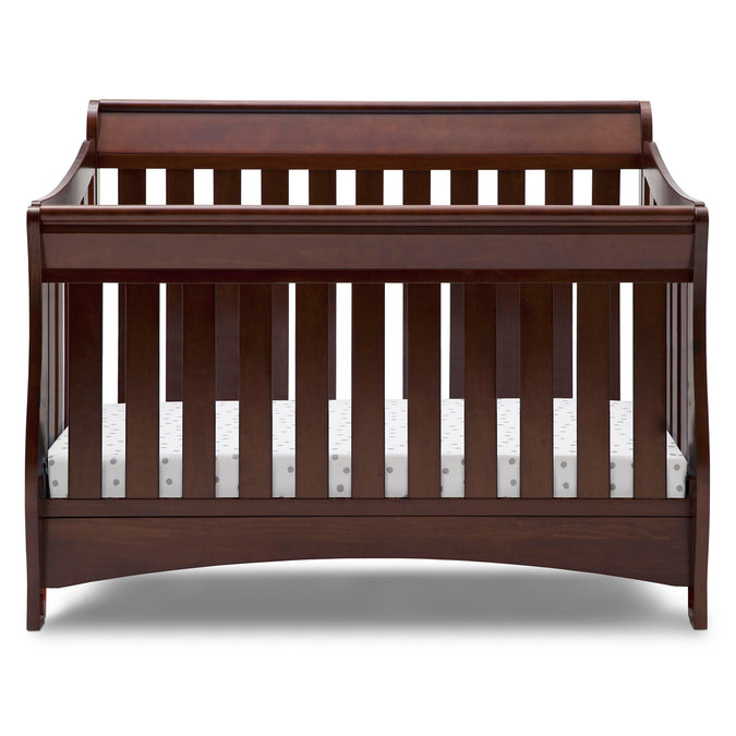 DCB: Chocolate (204) 9-Bentley 'S' Series 4-in-1 Crib