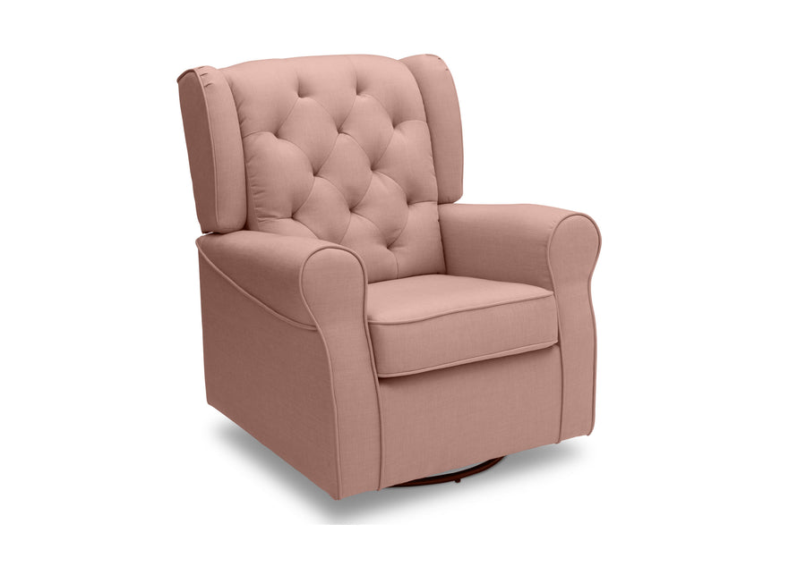 DCB: Blush (636) 4-Emma Nursery Glider Swivel Rocker Chair