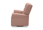 Blush (636) 6-Emma Nursery Glider Swivel Rocker Chair