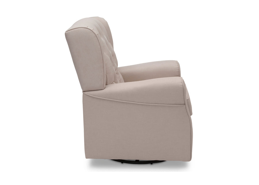 Flax (710) 17-Emma Nursery Glider Swivel Rocker Chair