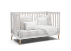Bianca White with Natural (123) 12-Essex 4-in-1 Convertible Crib