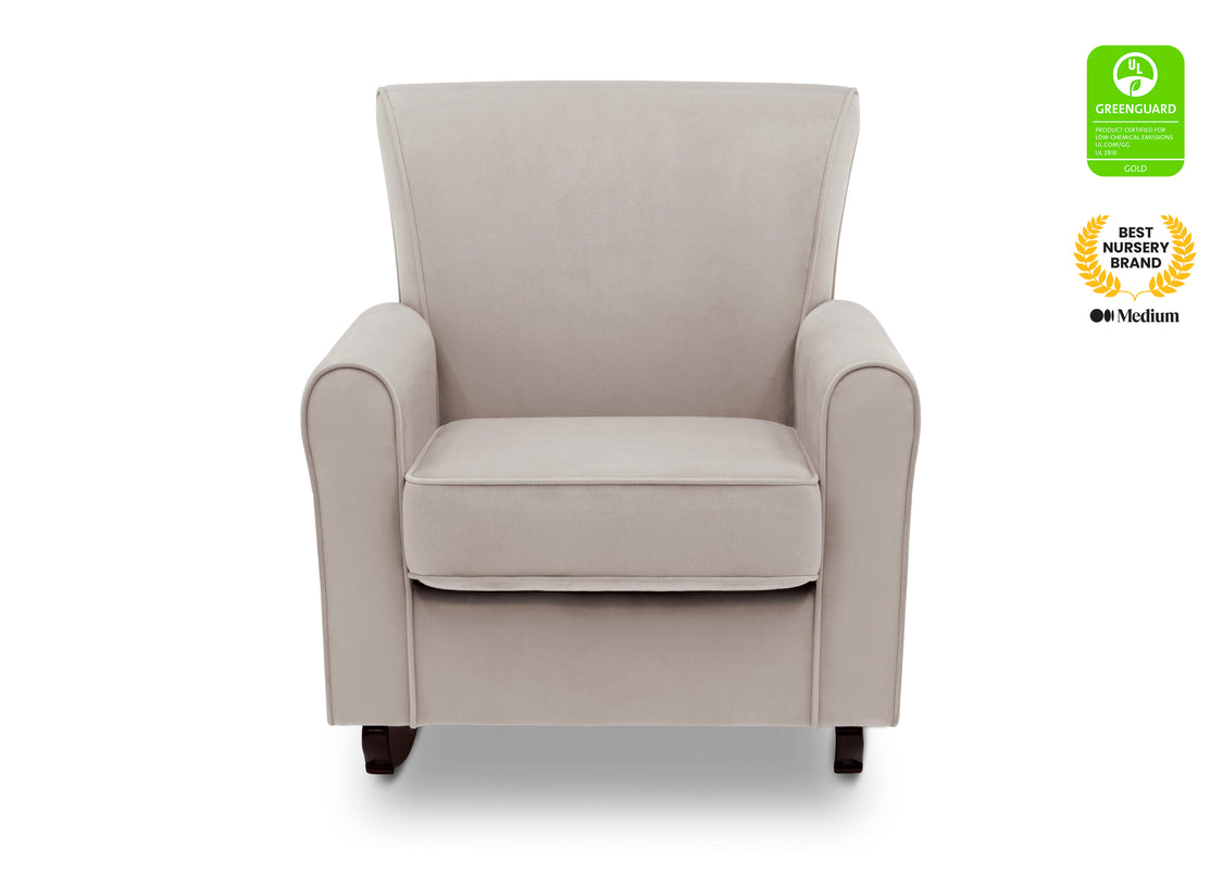 Linen with Dark Chocolate Frame (1325)