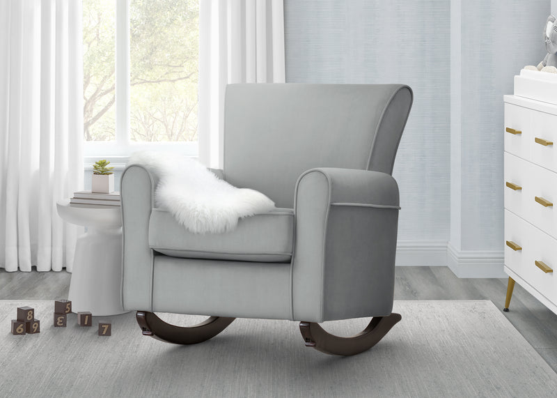 Lancaster Rocking Chair featuring LiveSmart Fabric by Culp
