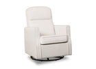 Cream (743) 15-Blair Slim Nursery Glider Swivel Rocker Chair