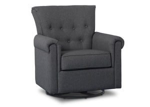 Charcoal Grey (931)  7-Harper Nursery Glider Swivel Rocker Chair
