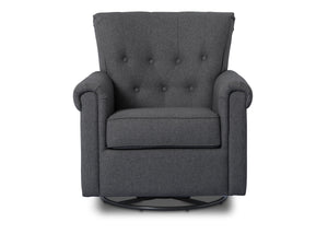 Charcoal Grey (931)  8-Harper Nursery Glider Swivel Rocker Chair