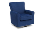 Blue Velvet (469) 8-Elena Nursery Glider Swivel Rocker Chair