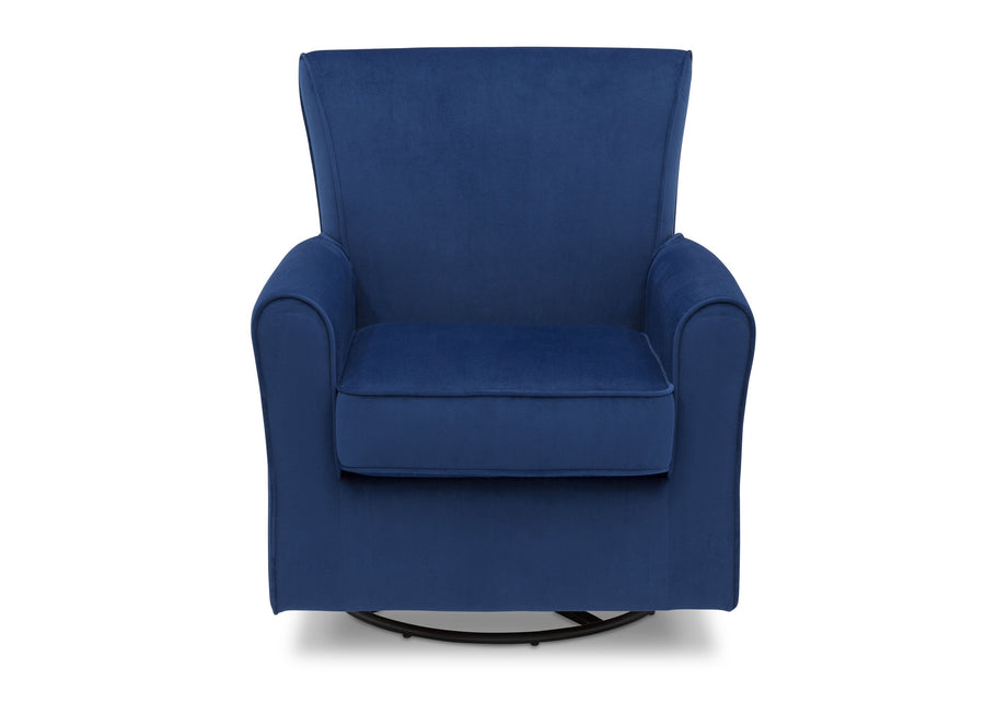 Blue Velvet (469) 7-Elena Nursery Glider Swivel Rocker Chair