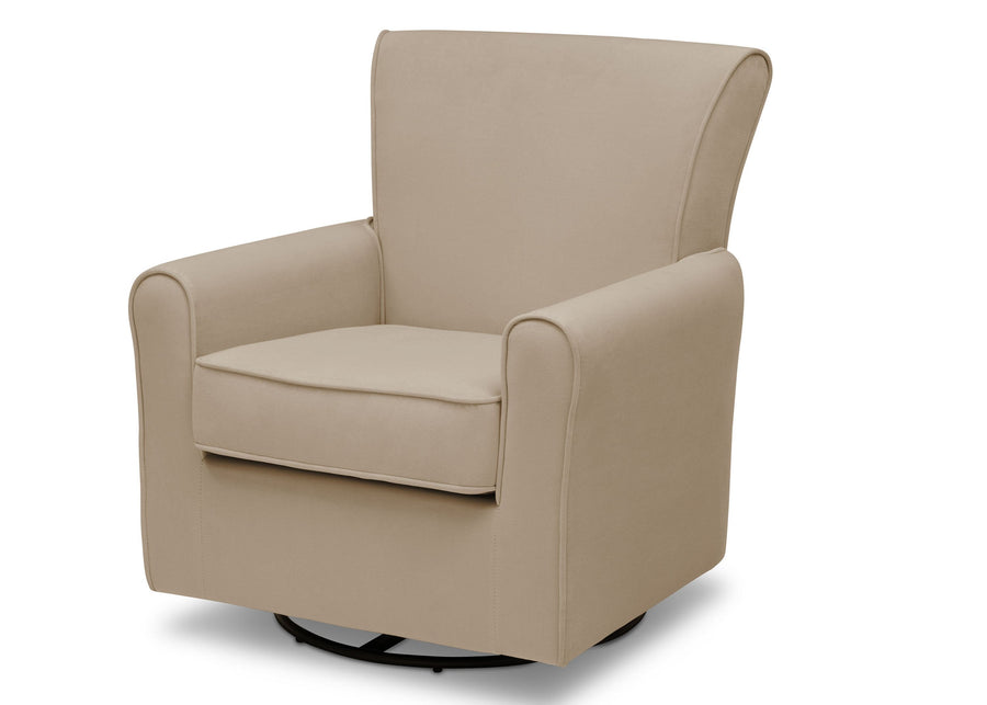 Toast Velvet (932) 13-Elena Nursery Glider Swivel Rocker Chair