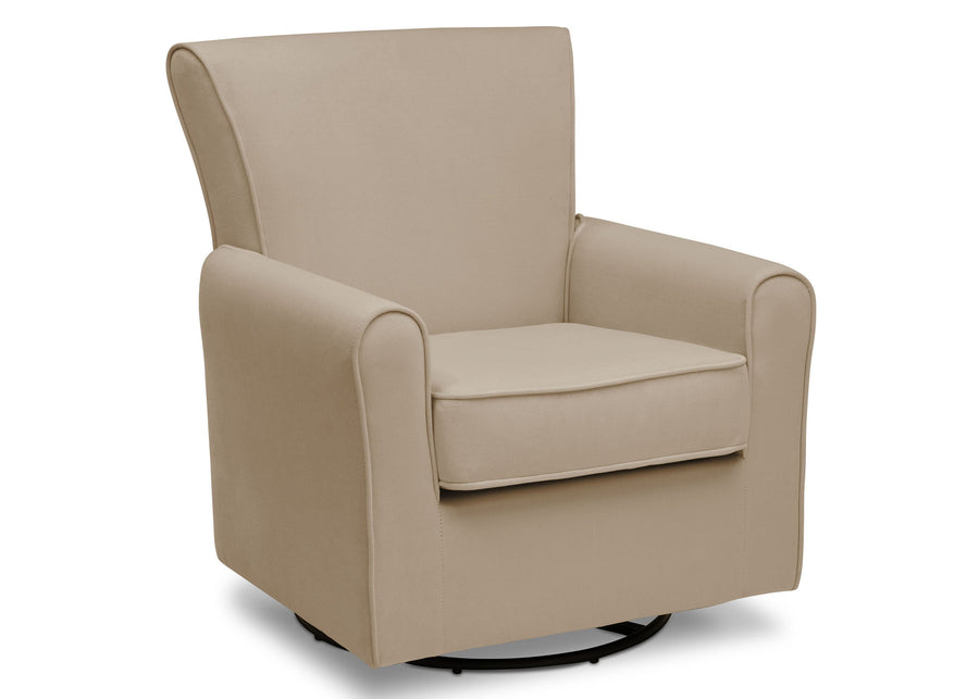 Toast Velvet (932) 12-Elena Nursery Glider Swivel Rocker Chair