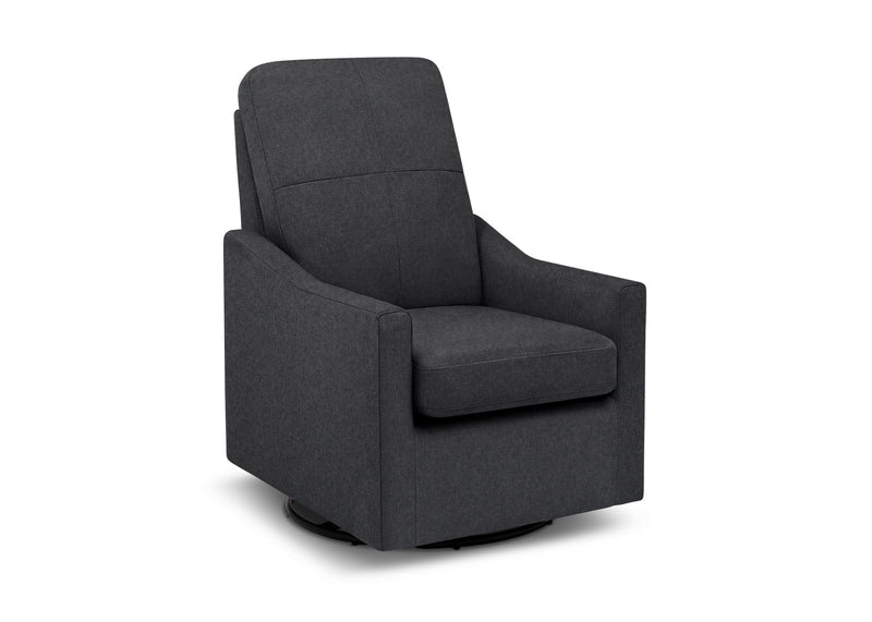 Gray recliner chair on a white background 20-Kenwood Nursery Glider Swivel Rocker Chair