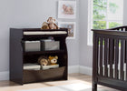 Dark Chocolate (207) 7-Gateway 2-in-1 Changing Table & Storage Unit