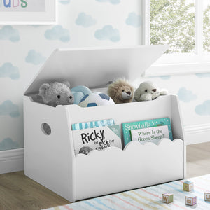 True White (151) 4-Cloud Toy Box