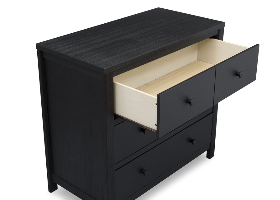 Rustic Ebony (935) 19-Cambridge 3 Drawer Dresser