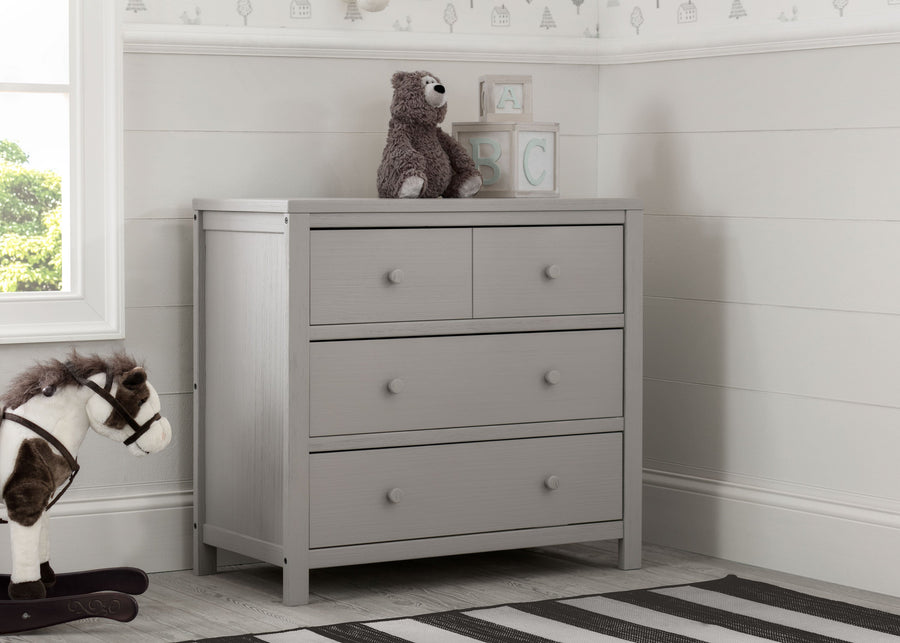 Rustic Haze (940) 21-Cambridge 3 Drawer Dresser