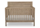 Rustic Driftwood (112) 57-Cambridge 4-in-1 Convertible Crib
