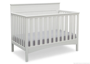 Bianca White (130) 13-Fancy 4-in-1 Convertible Crib