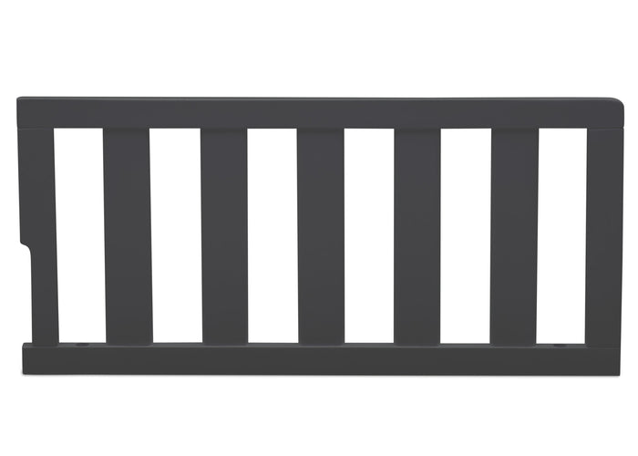 Delta Children Charcoal Grey (029) Bennington Elite Toddler Guardrail (550725), Straight, a1a 1-Bennington Elite Toddler Guardrail (550725)