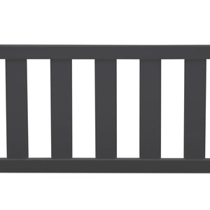 Delta Children Charcoal Grey (029) Bennington Elite Toddler Guardrail (550725), Straight, a1a 22-Bennington Elite Toddler Guardrail (550725)