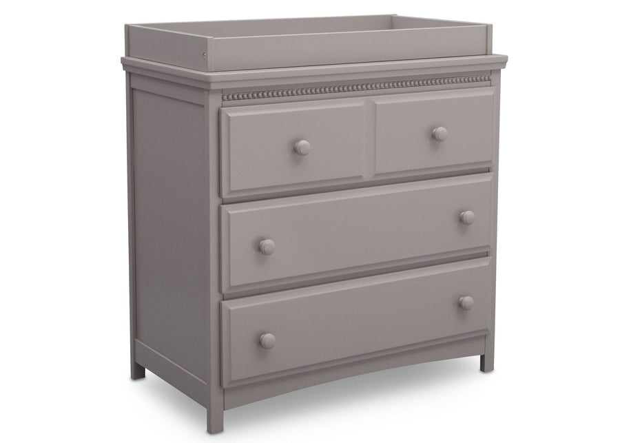 Grey (026) 19-Emerson 3 Drawer Dresser with Changing Top