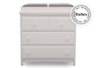 Bianca White (130) 11-Emerson 3 Drawer Dresser with Changing Top