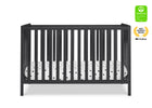 Ebony (0011) 11-Heartland 4-in-1 Convertible Crib