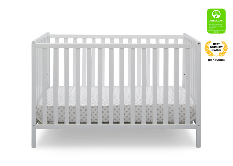 Bianca White (130) 30-Heartland 4-in-1 Convertible Crib